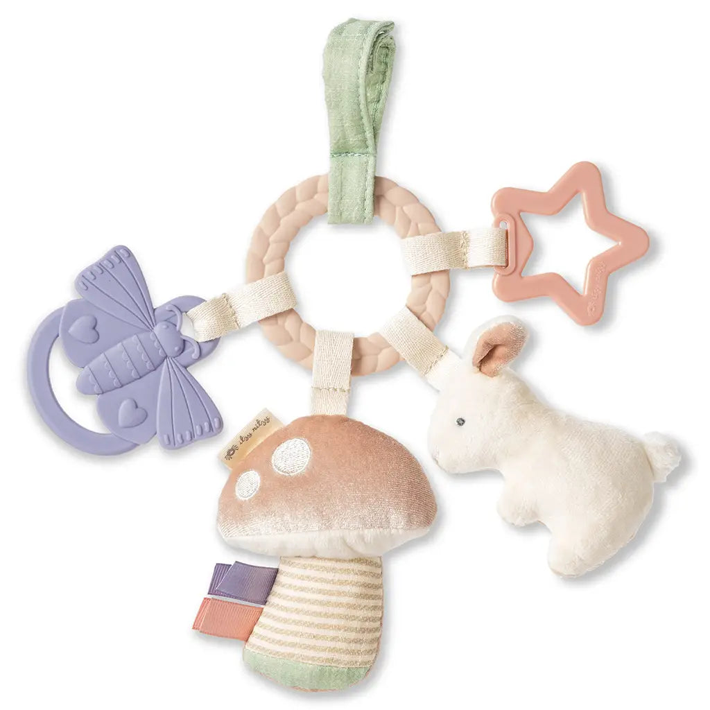 Busy bunny ring activity teething toy
