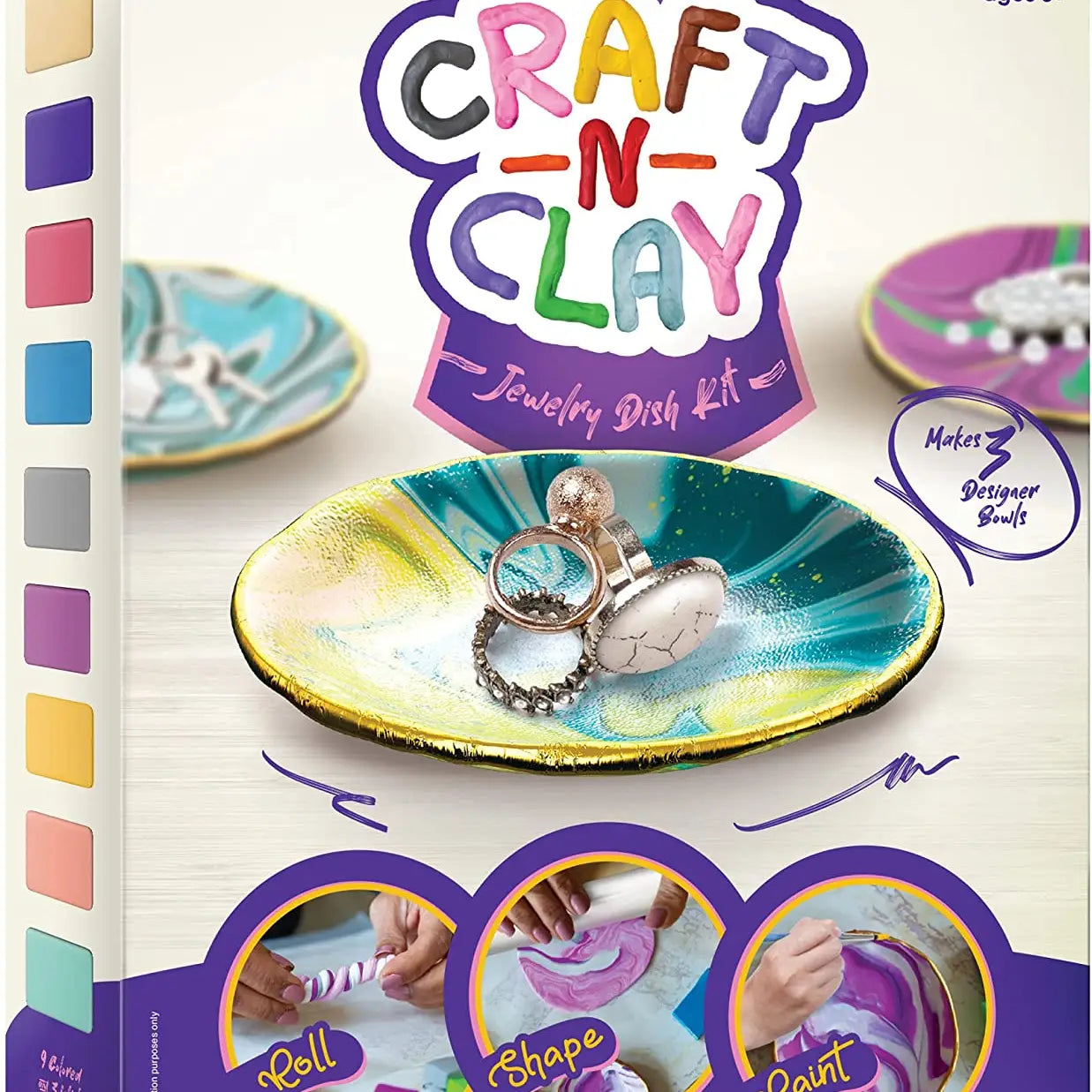 Clay Jewelry Dish Making Kit