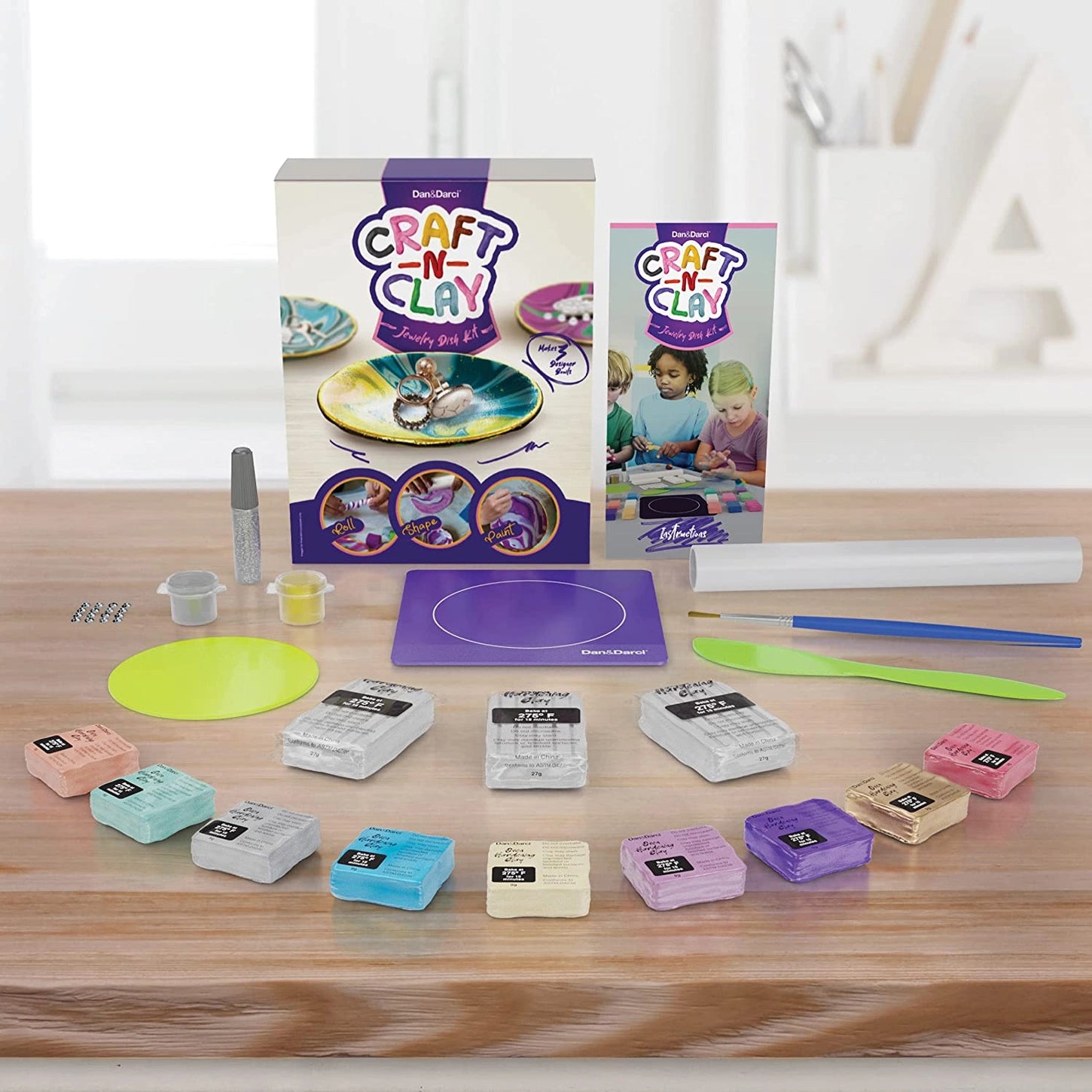 Clay Jewelry Dish Making Kit