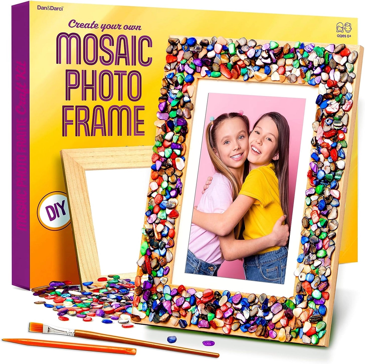 Diy Mosaic Picture Frame Kit