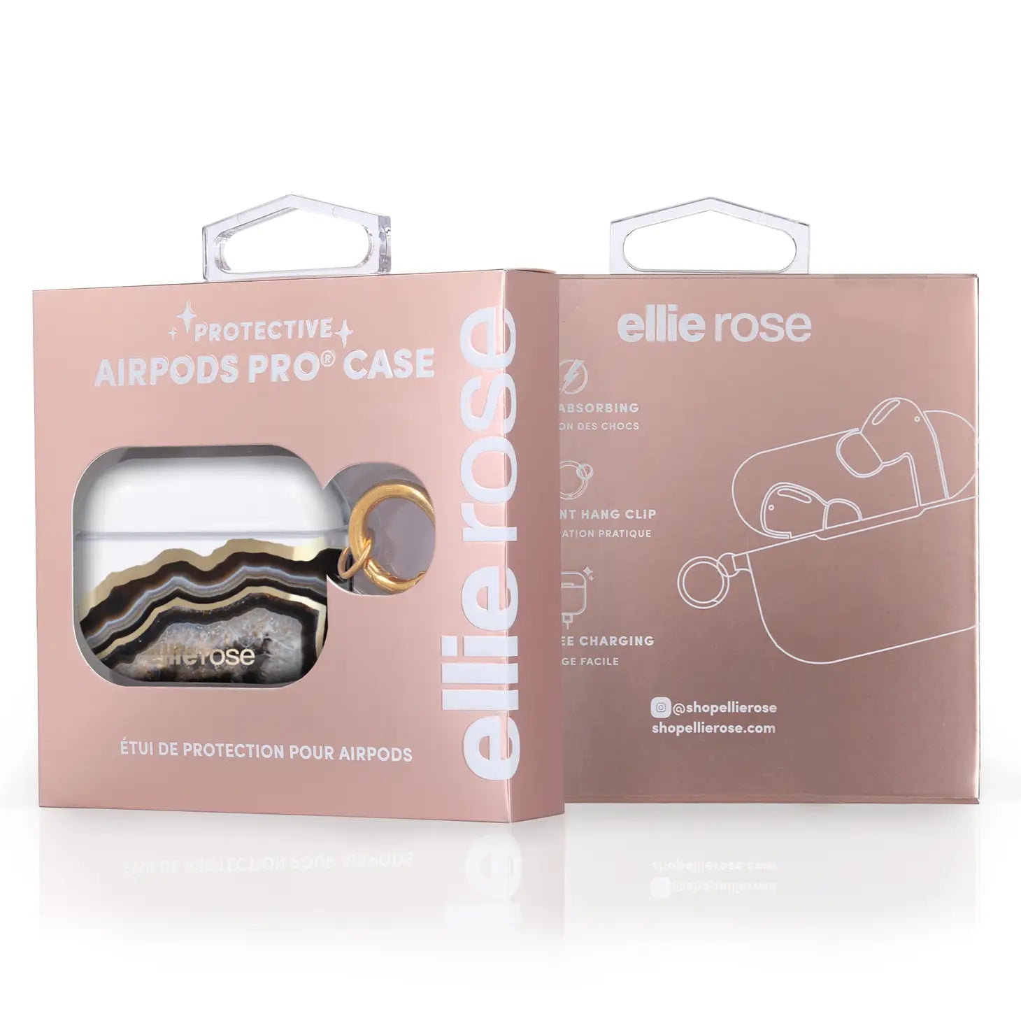 Airpods Pro Case - Black Agate