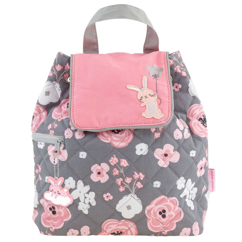 Personalized Quilted Backpack - Bunny