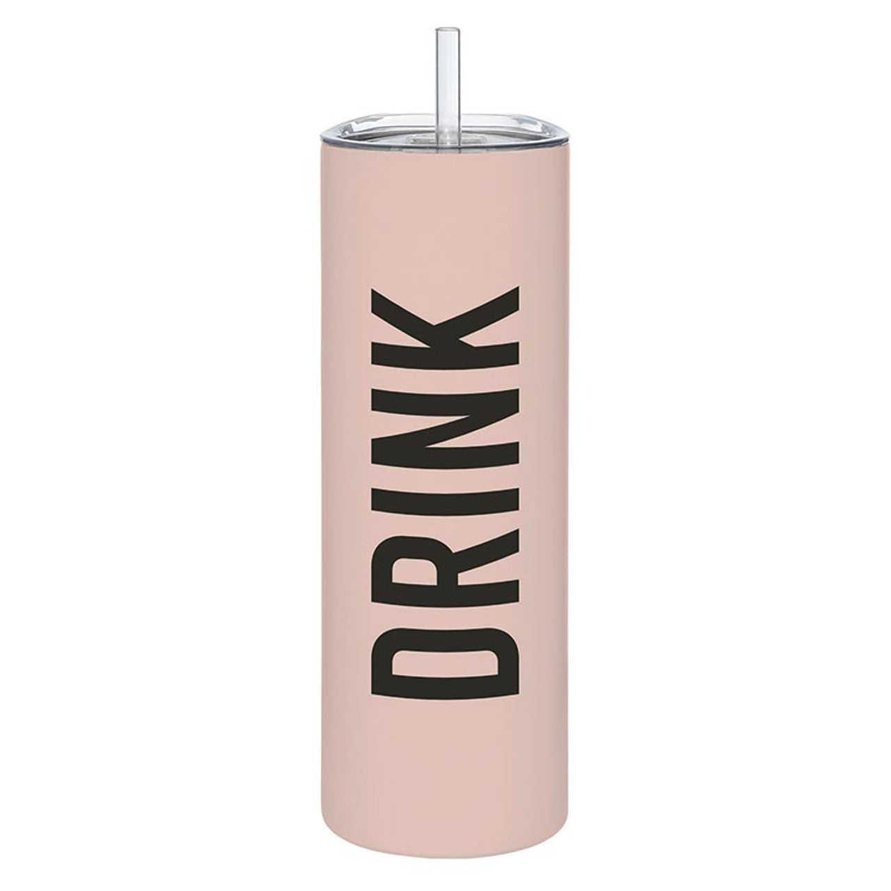 Skinny Tumbler with Straw - DRINK