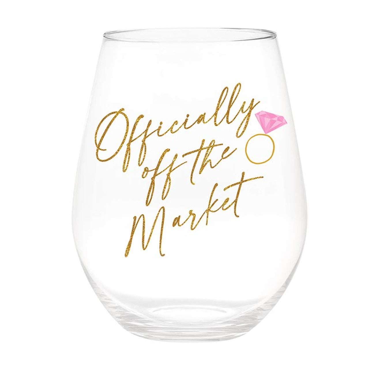 Jumbo Stemless Wine Glass - Officially off the Market