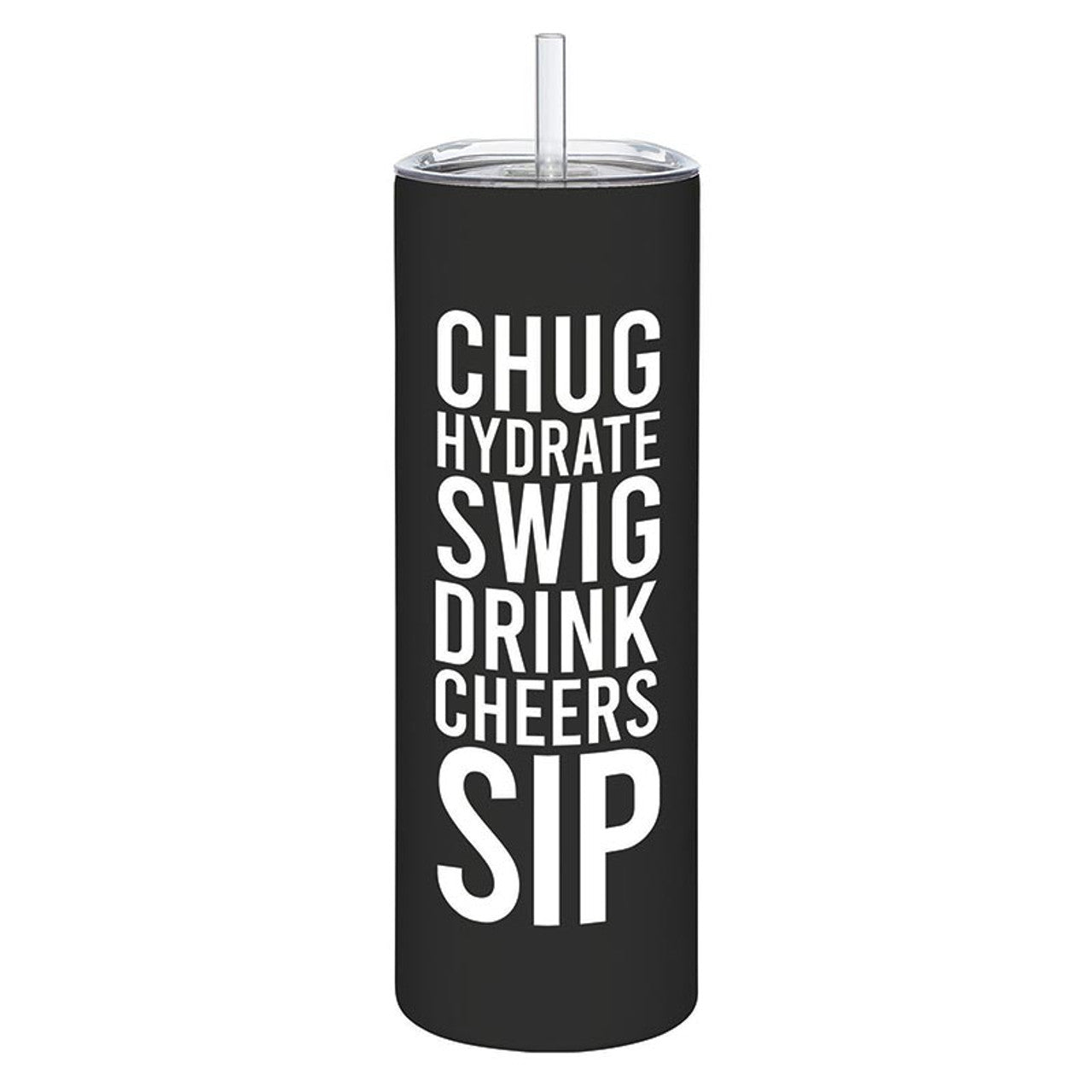 Skinny Tumbler with Straw - Chug