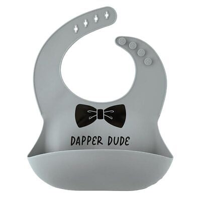 Silicone Bib - Dapper Dude