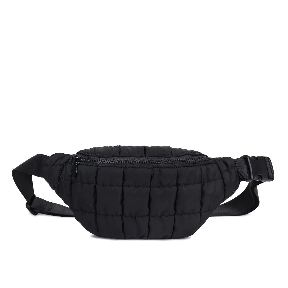 sol and selene black Resurgence Belt Bag