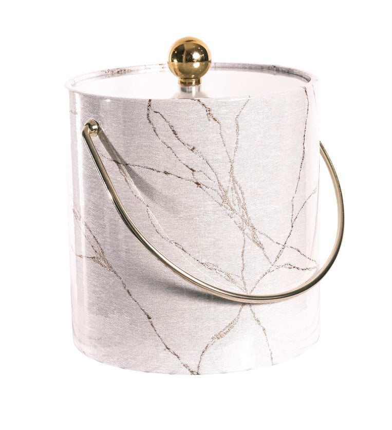 Ice Bucket - Golden Marble