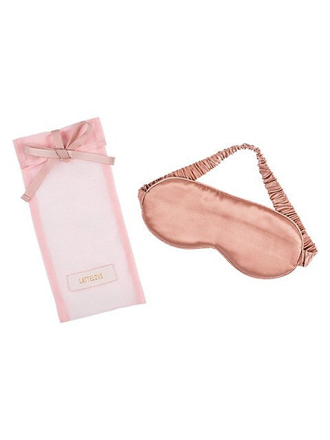 Silk Eye Mask - Pink