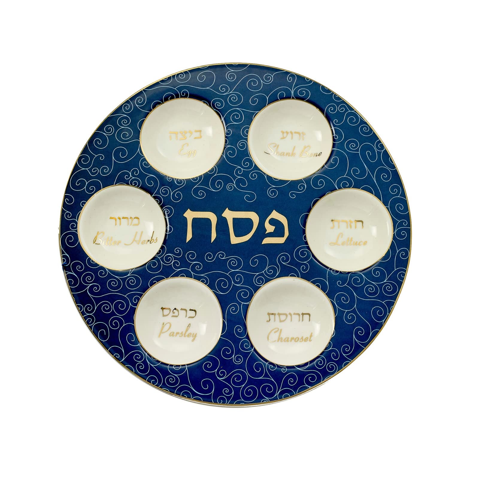 Ceramic Seder Plate