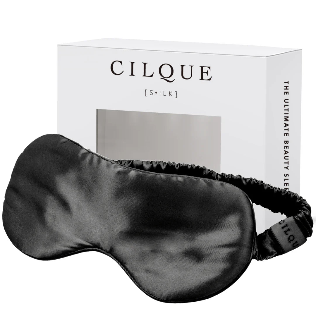 Silk Eye Mask - Black