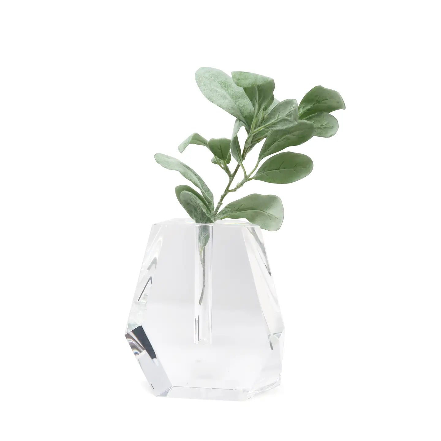 Crystal Bud Vase Dimensional Design - Medium