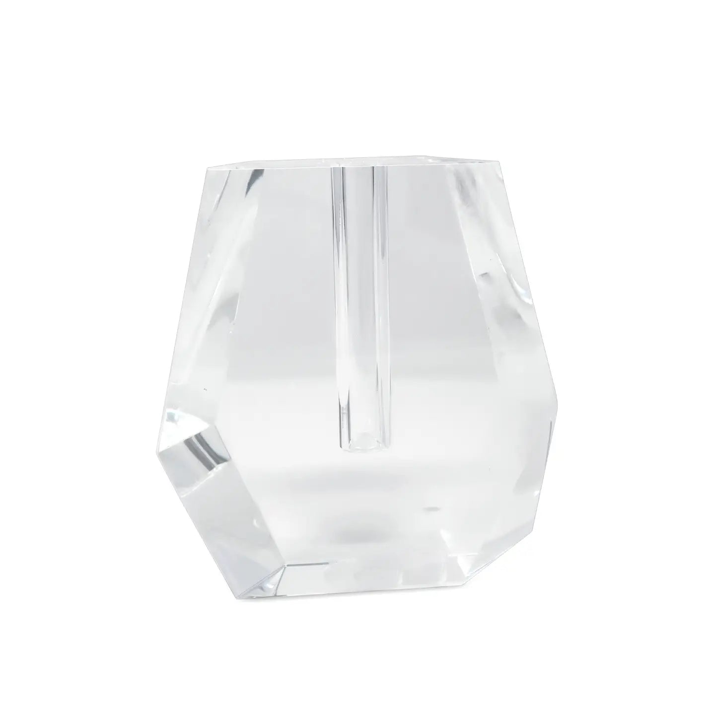Crystal Bud Vase Dimensional Design - Medium