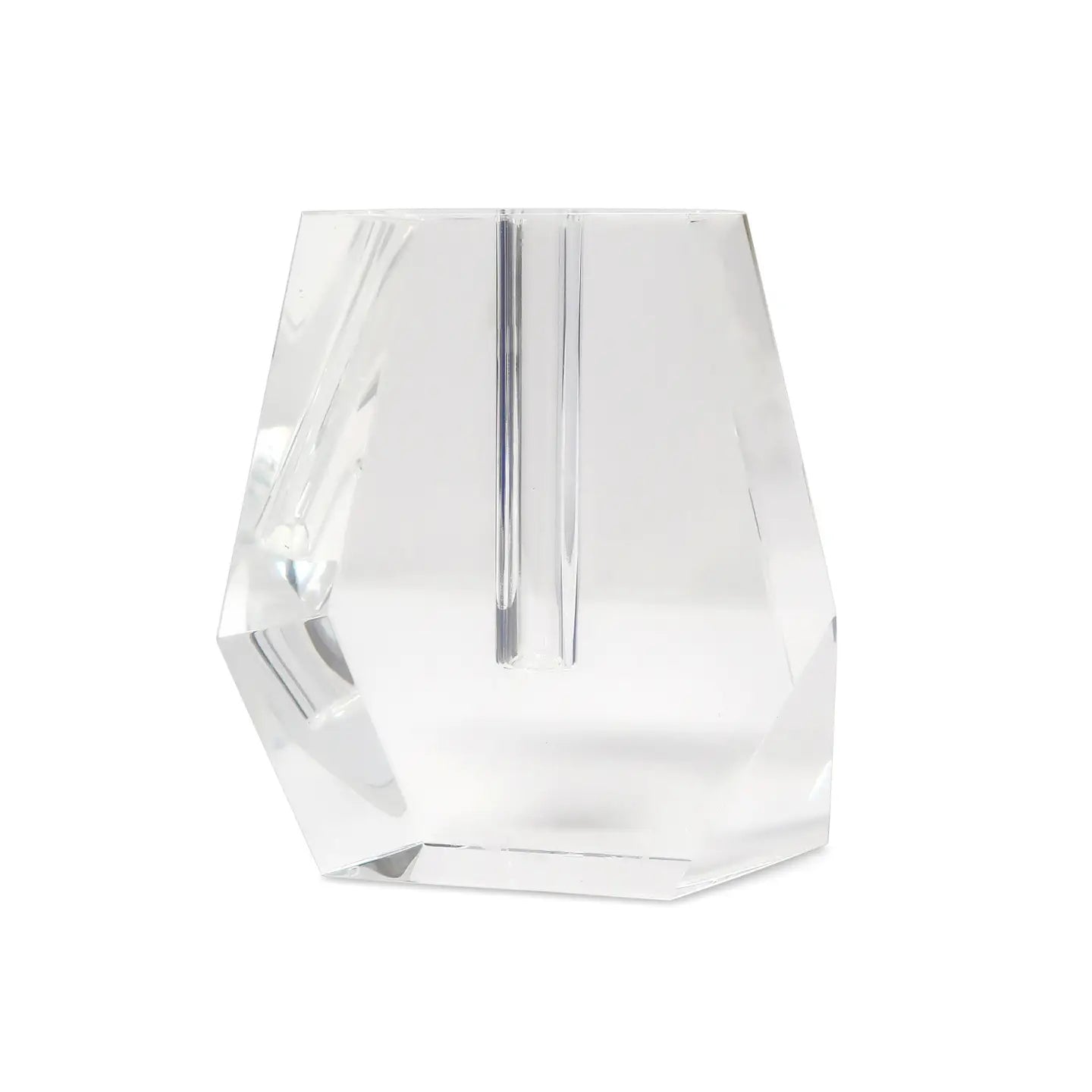 Crystal Bud Vase Dimensional Design - Large