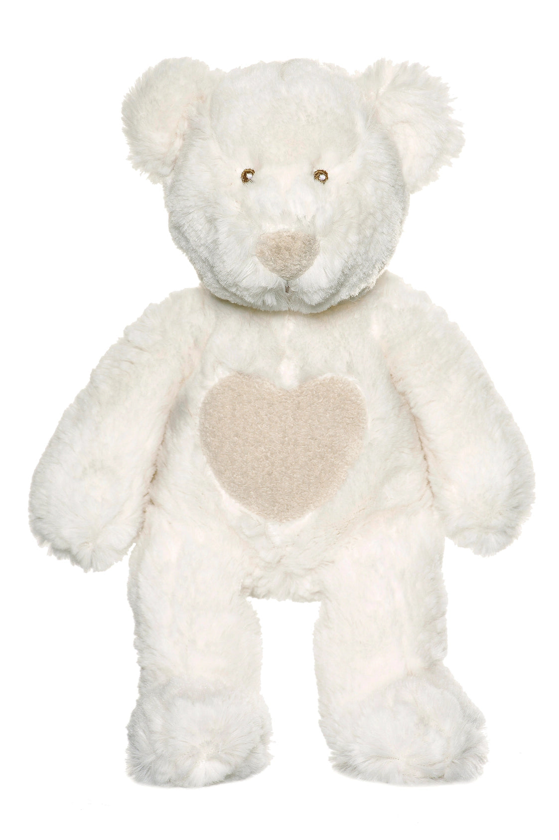 Personalized Medium Teddy Cream Bear, White