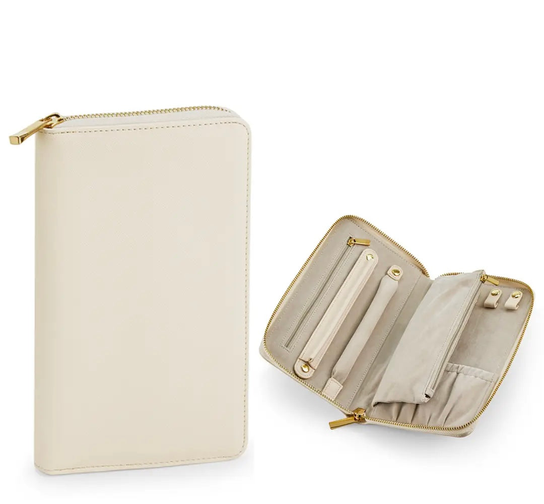 Personalized Travel Jewellery Case - Oyster