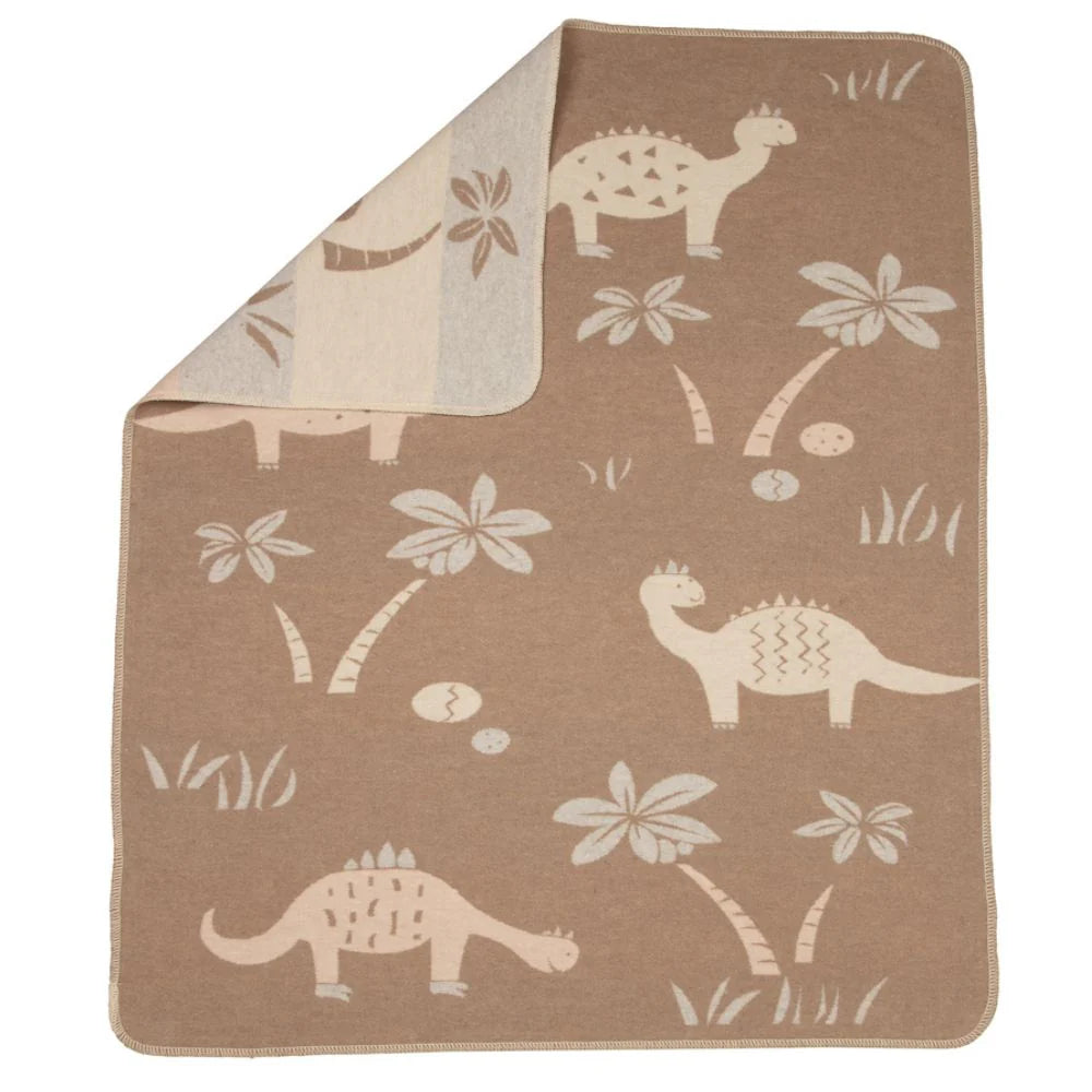 Personalized Juwel Blanket - Dinos, Sand