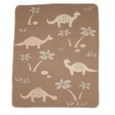 Personalized Juwel Blanket - Dinos, Sand