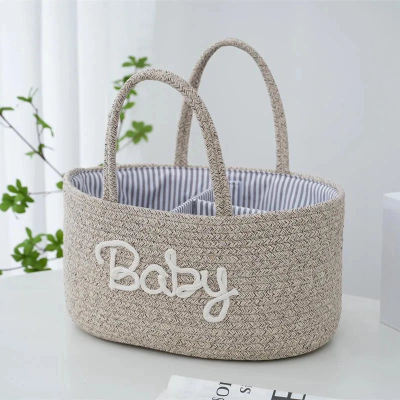 Cotton Rope Basket - Beige