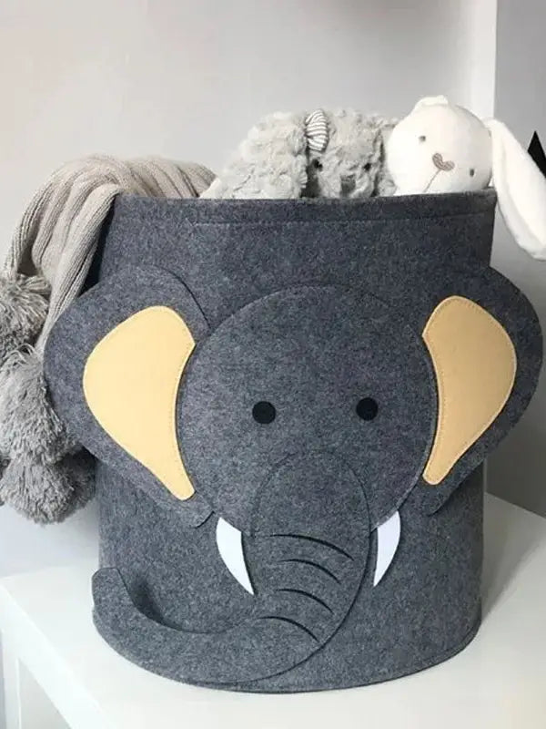 Personalized Elephant Storage Bin