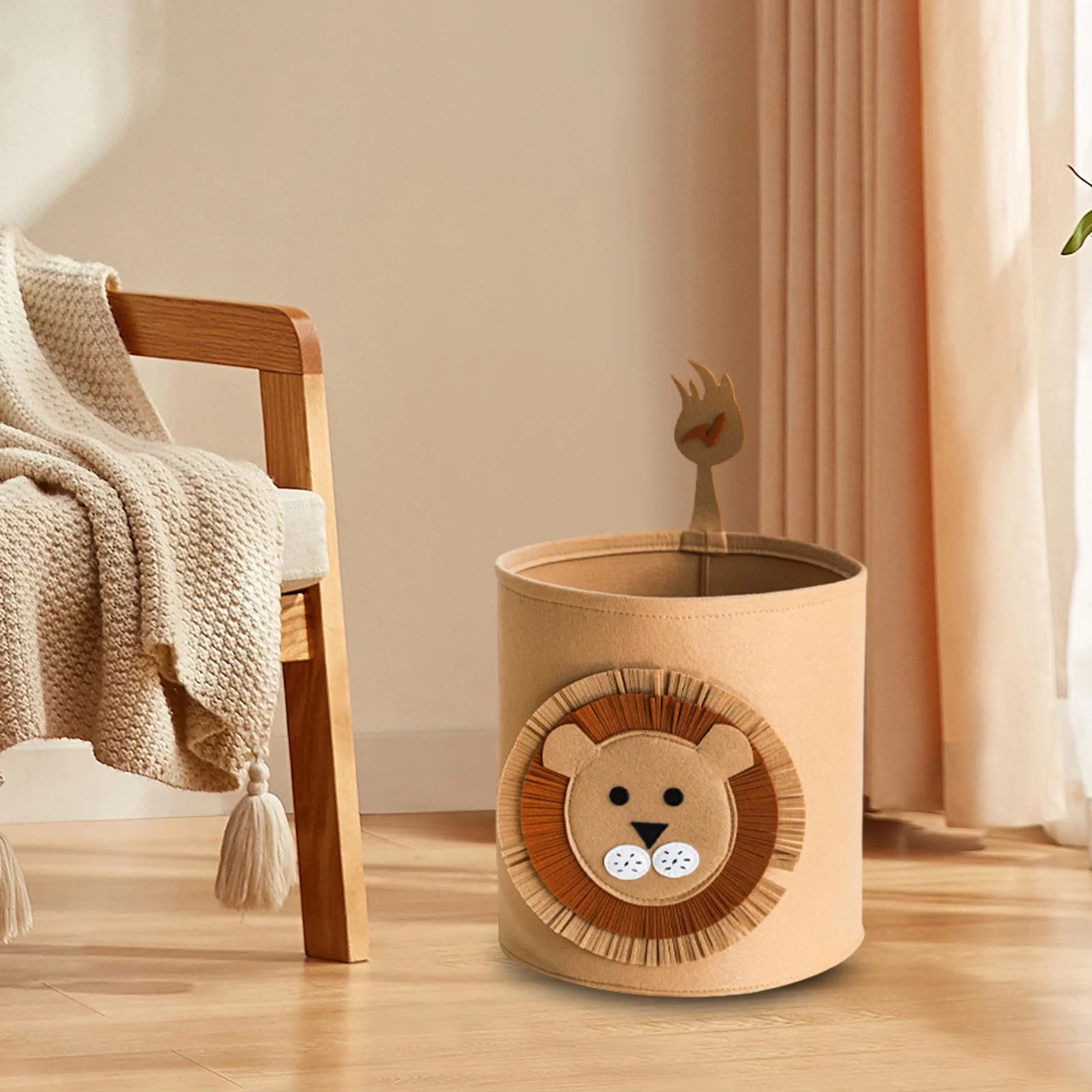 Personalized Lion Storage Bin