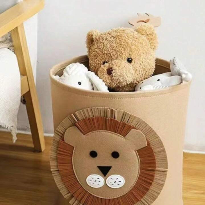 Personalized Lion Storage Bin