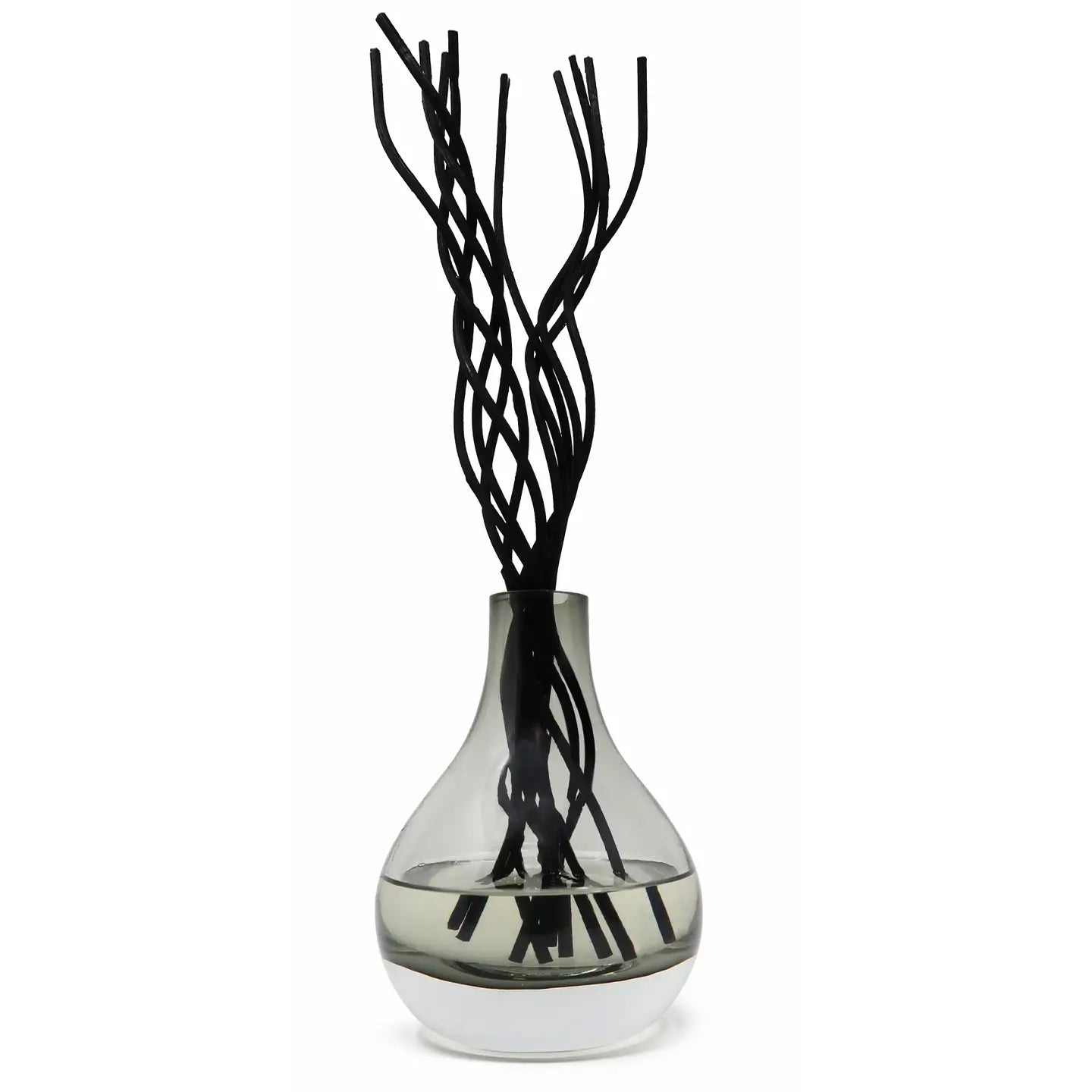 Grey Tinted Diffuser with Black Curved Reeds