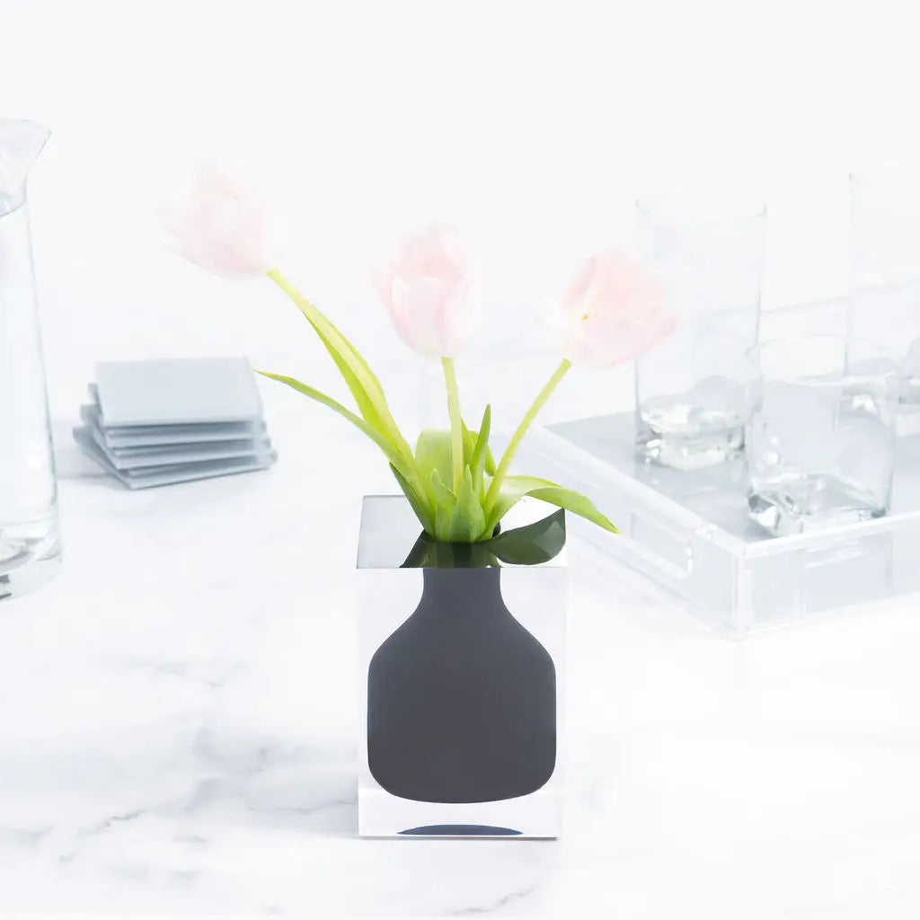 Hogan Bud Vase | Soho Black