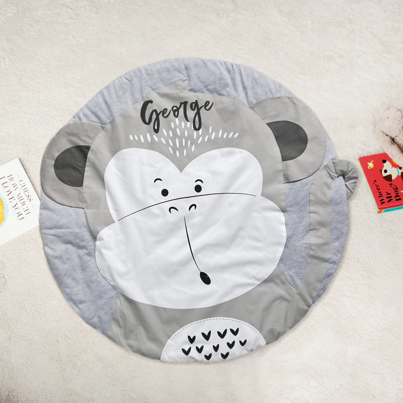 Personalized Playmat - Monkey