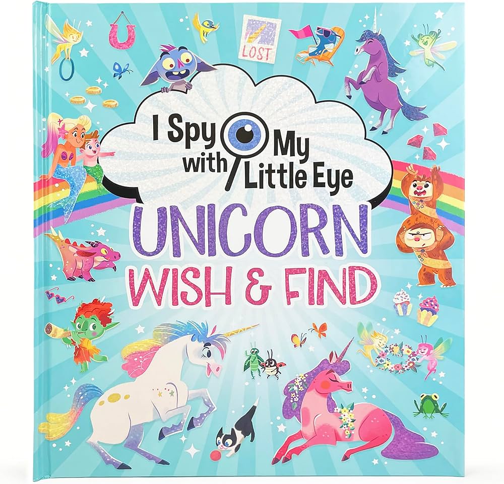 I Spy with My Little Eye Unicorn Wish & Find