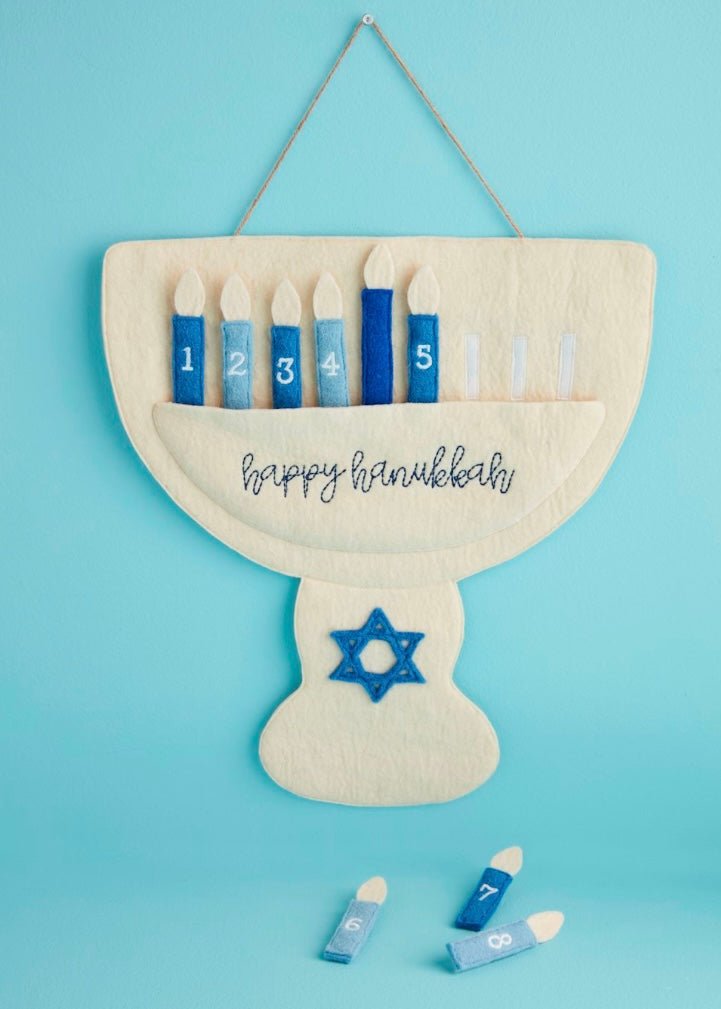 MENORAH COUNTDOWN HANGER