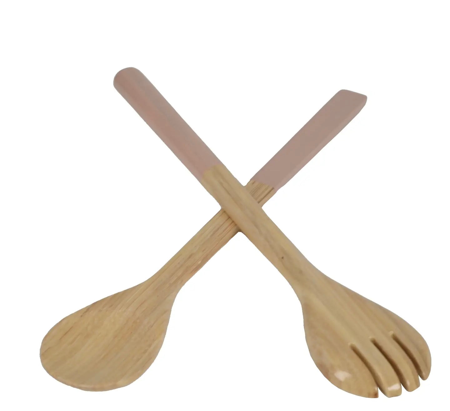 Bamboo Classic Bowl and Serving Set - Blush