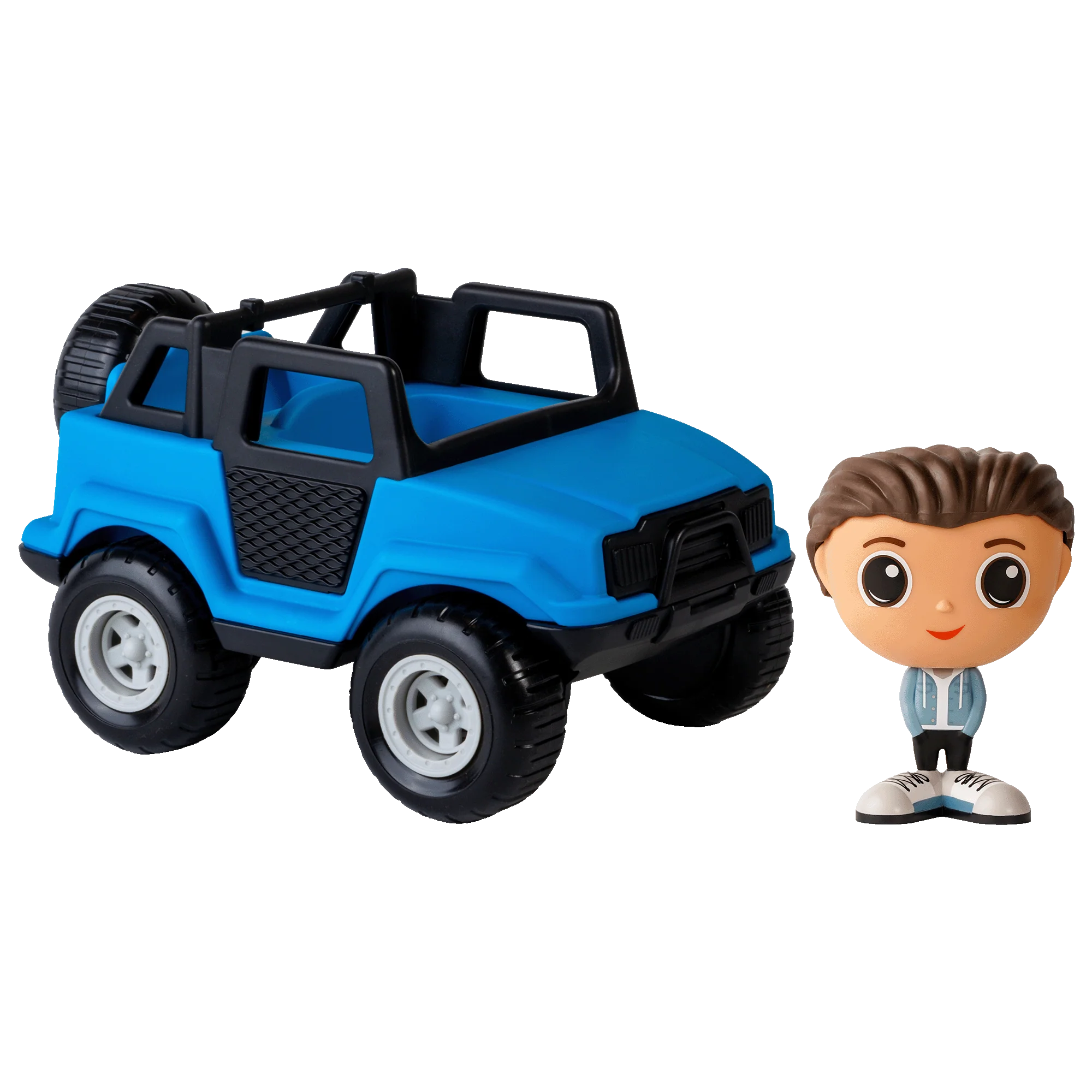 Off-Road Vehicle Blue with Figure - Alex