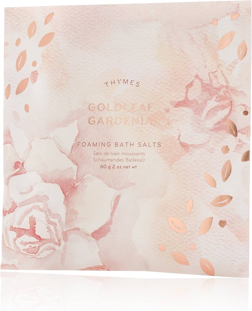Thymes - Goldleaf Gardenia Foaming Bath Salts