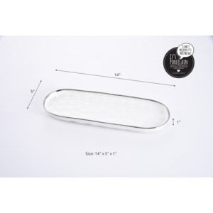 Pampa Bay - Bianca Medium Oval Tray