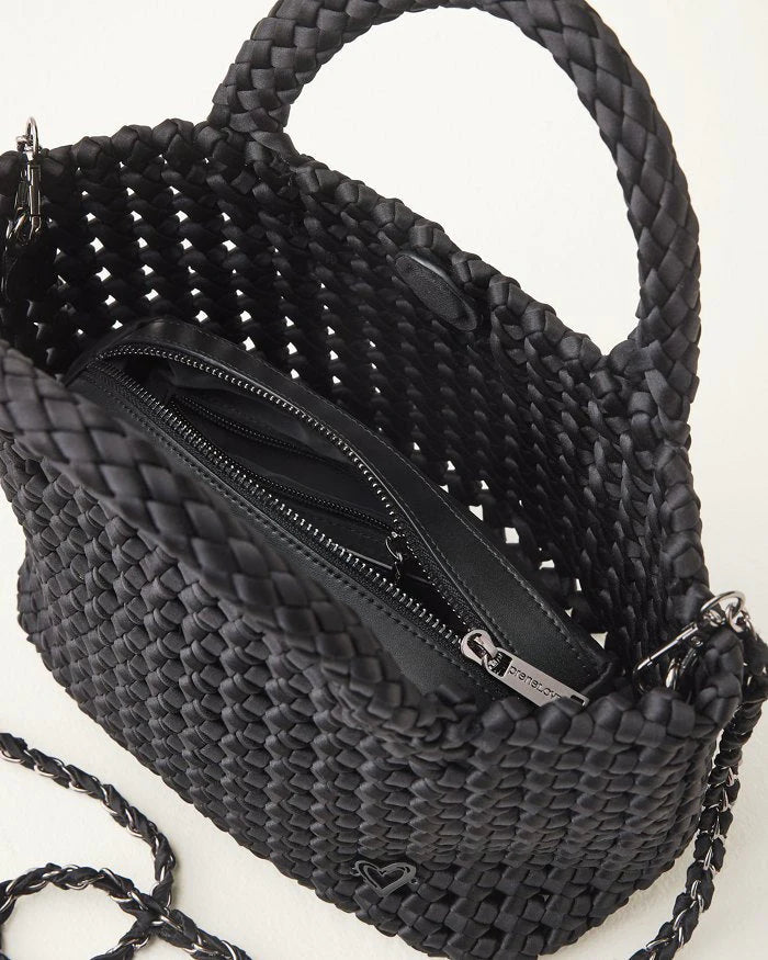 Cambridge Small Hand-knotted Tote -Black