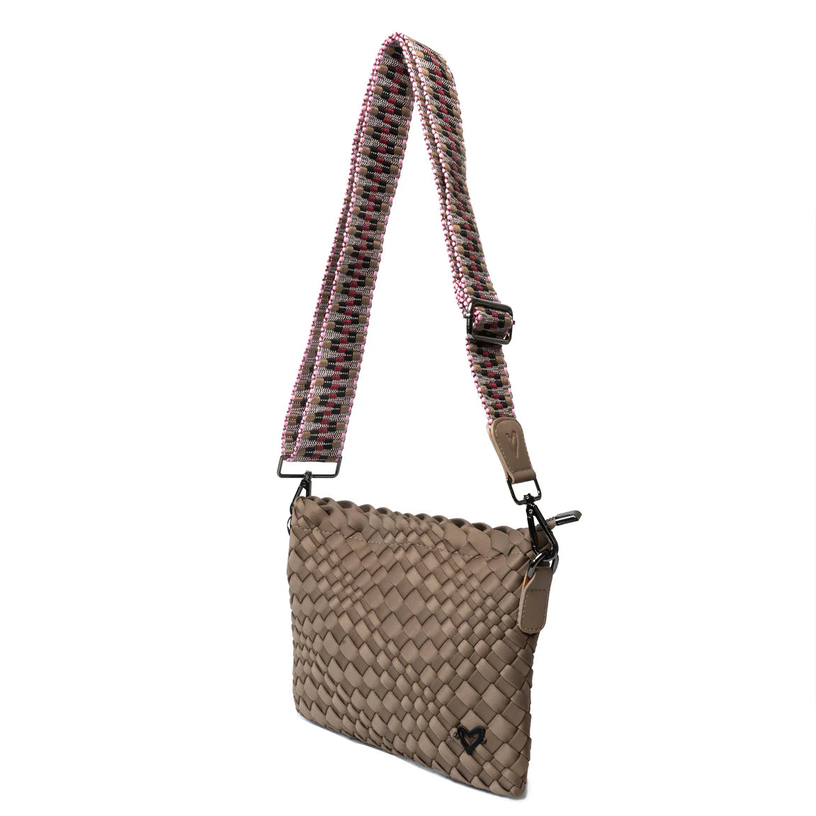 Charlotte Woven Crossbody - Buff