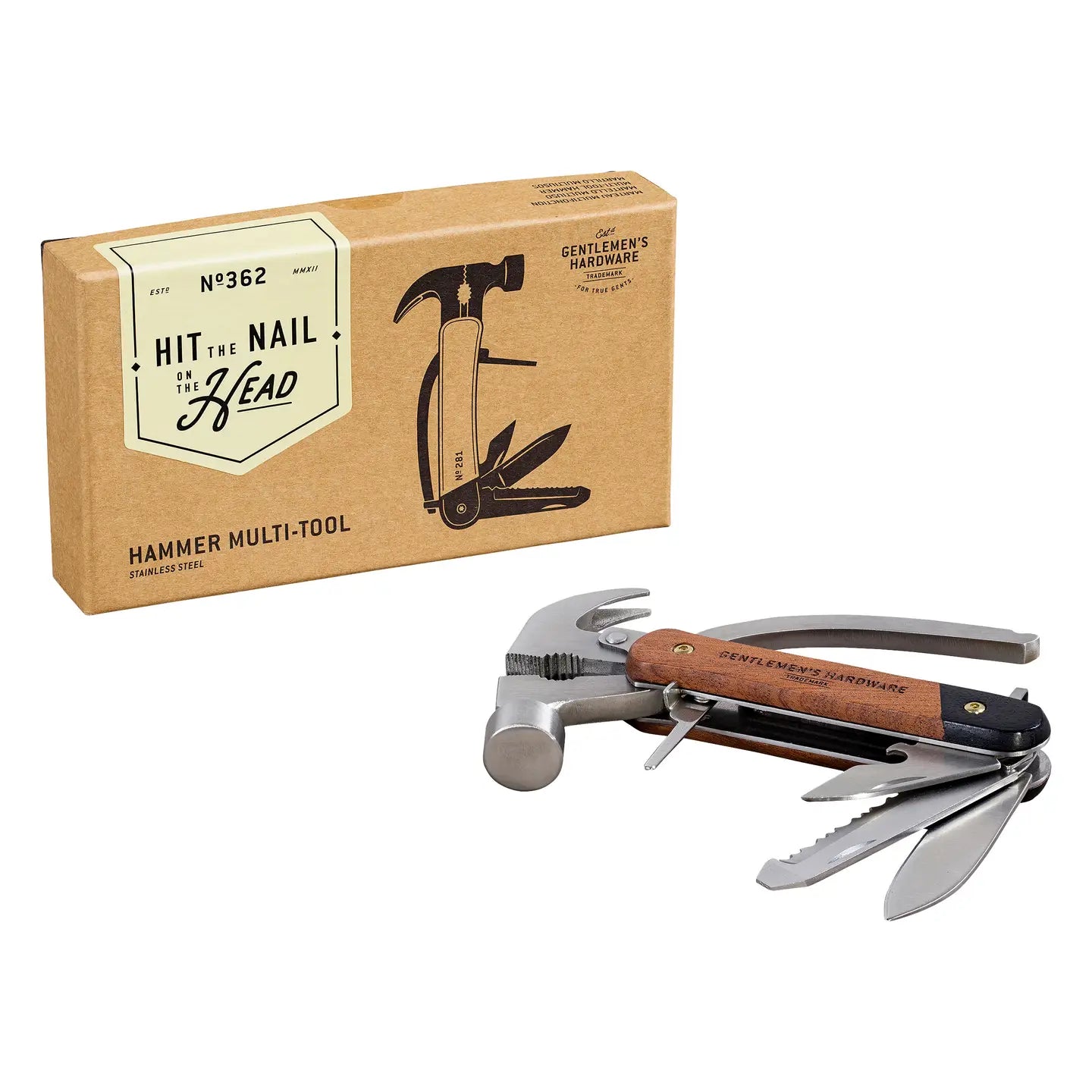 Gentleman's Hardware - Wood Hammer Multi-tool