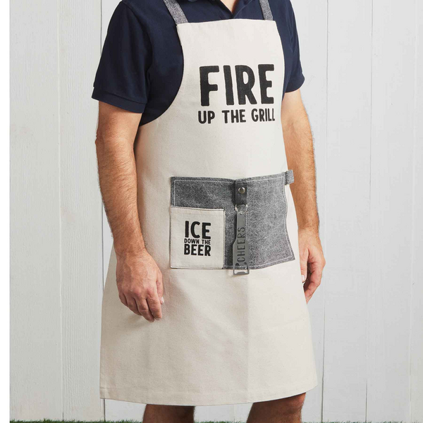 Mudpie FIRE UP THE GRILL APRON