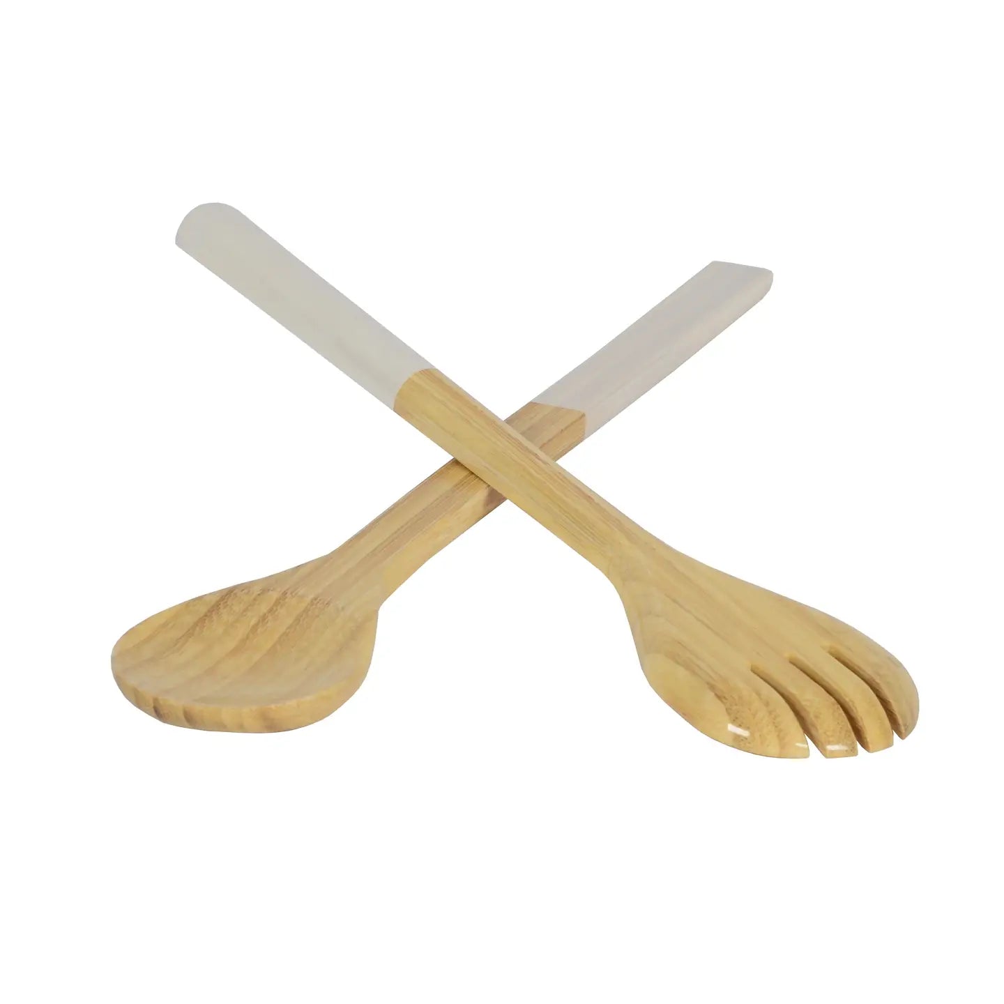 Bamboo Classic Bowl and Serving Set - white