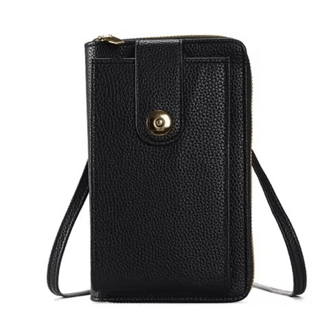 Vegan leather phone bag