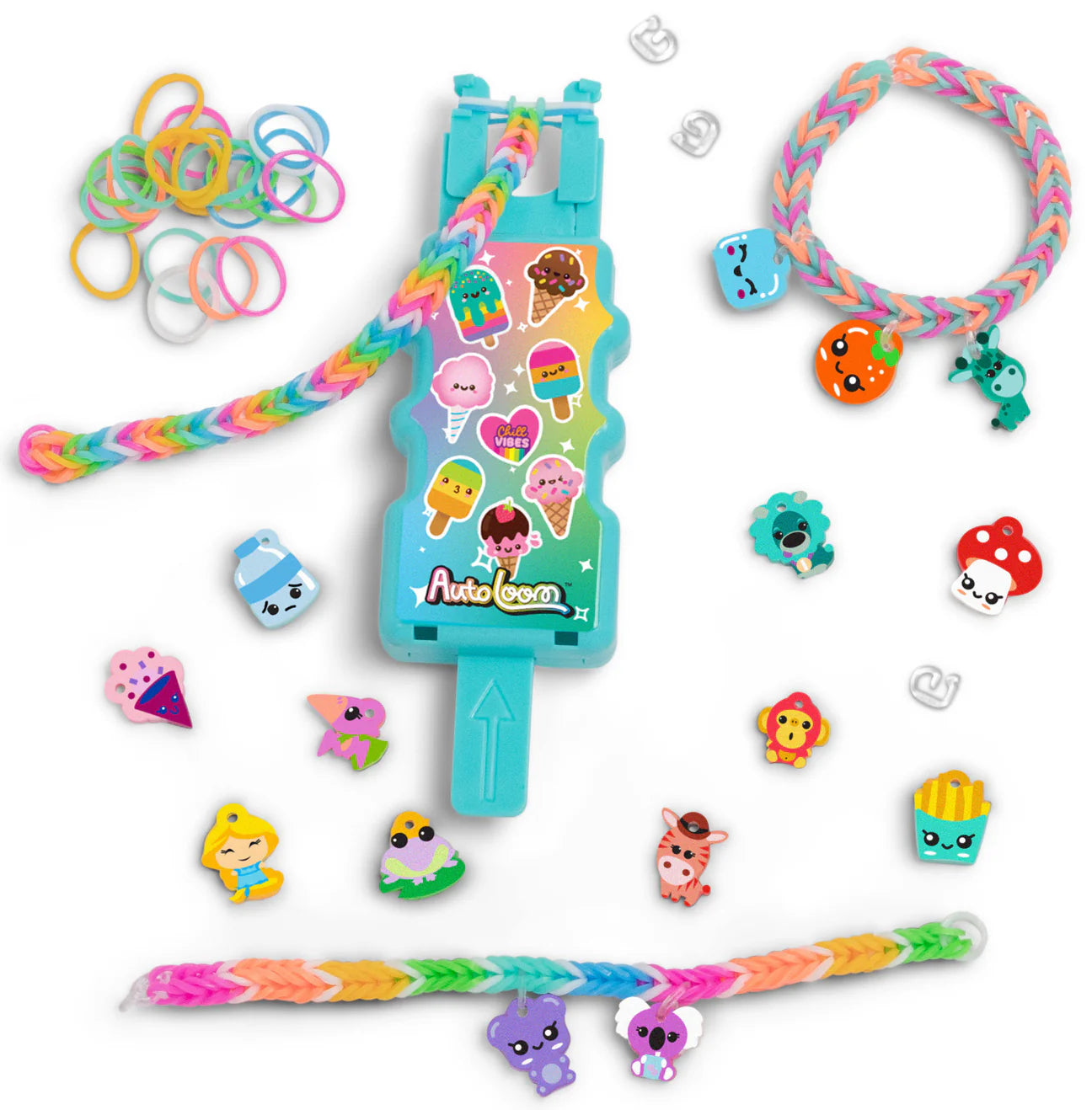 Rainbow loom: loomi-pals