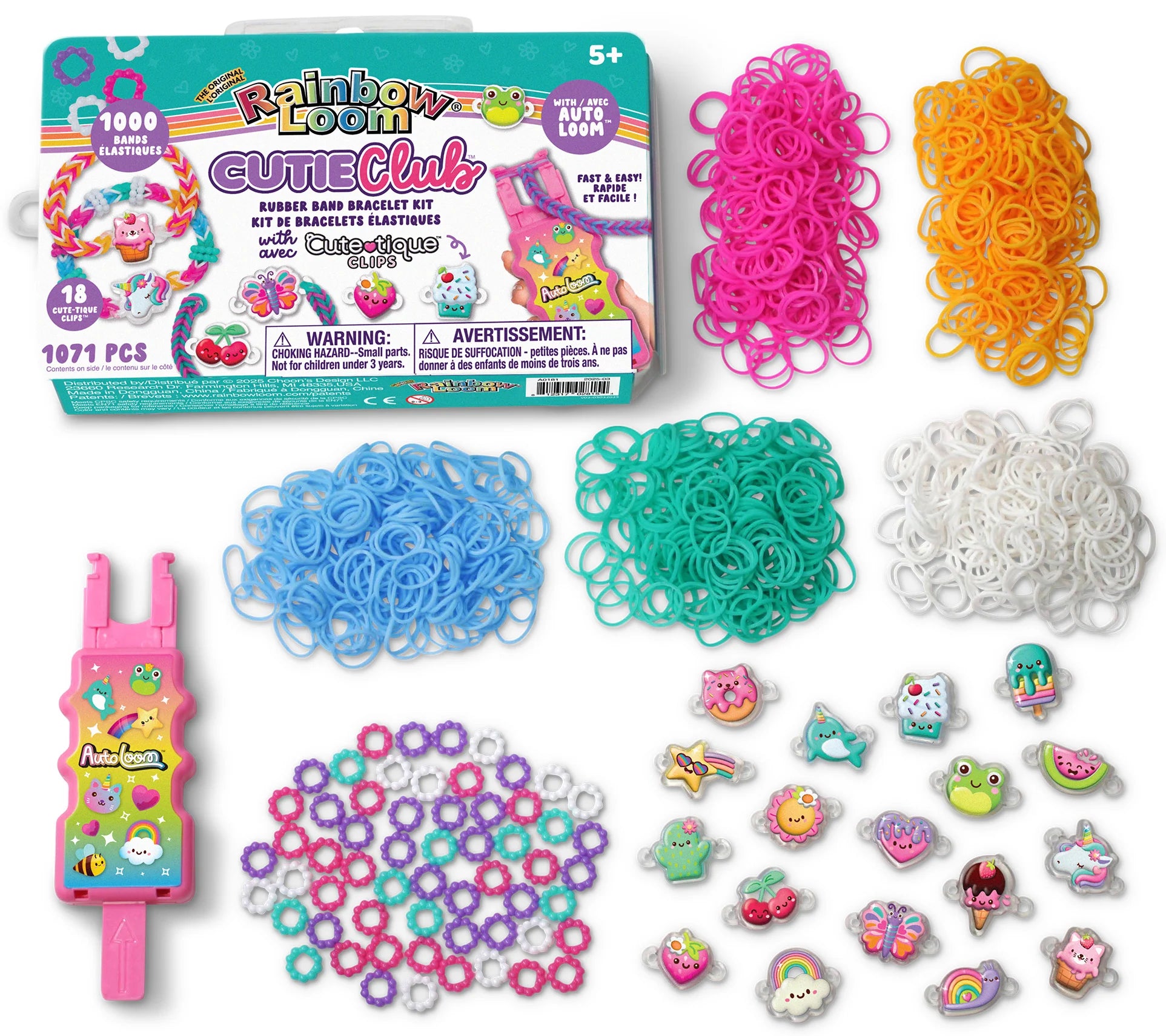 Rainbow Loom: cutie club