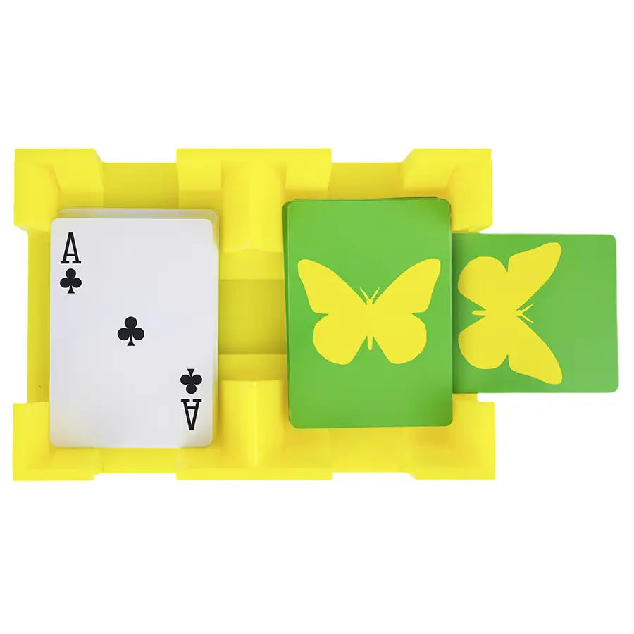 Canasta Spinner Tray - yellow