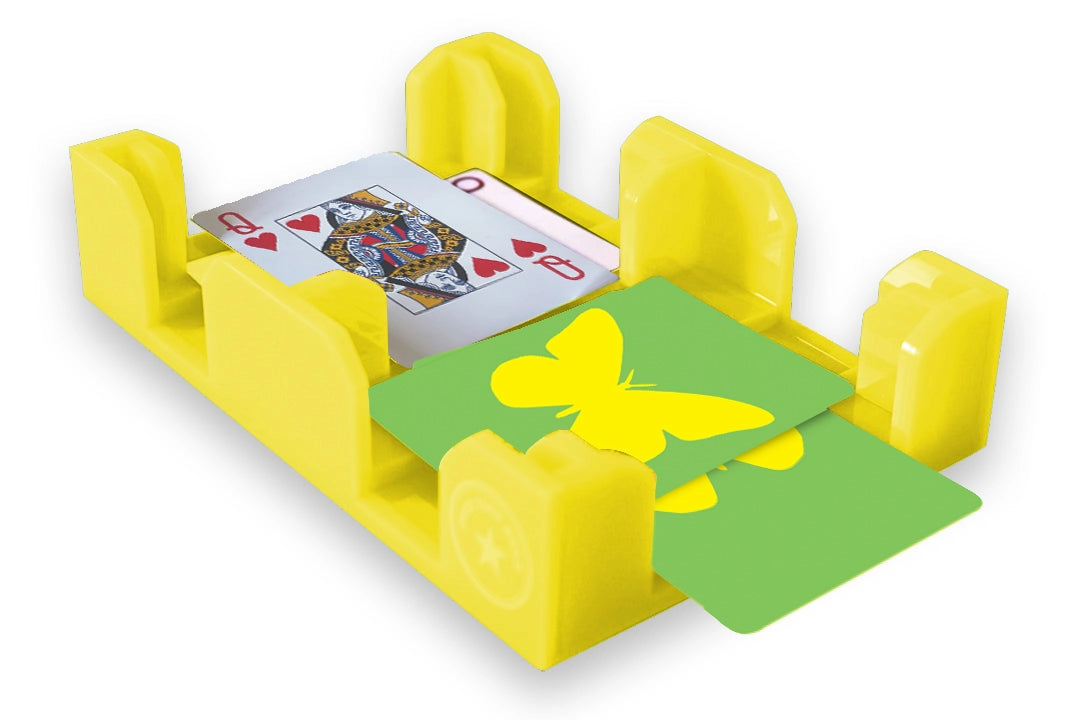 Canasta Spinner Tray - yellow