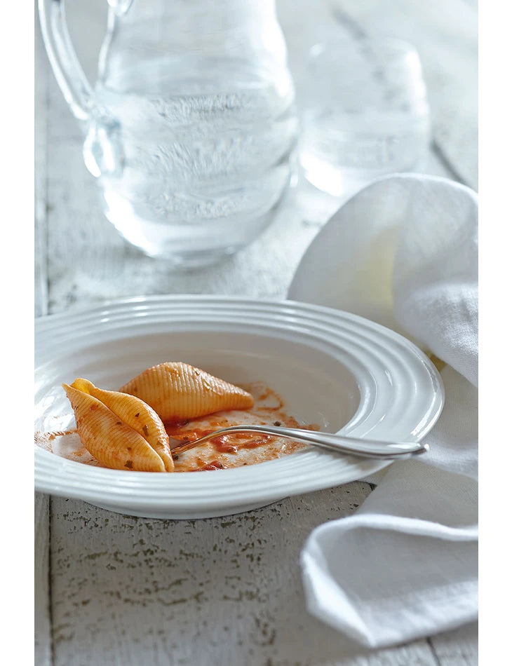 Sophie Conran white rimmed soup plate