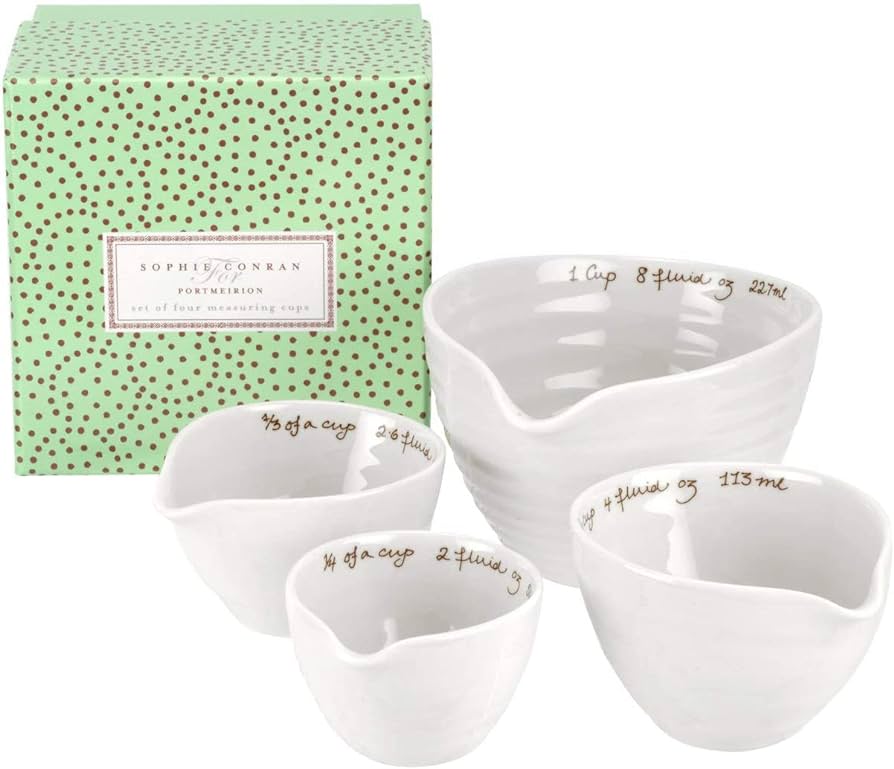 Sophie Conran white measuring cups - set of 4