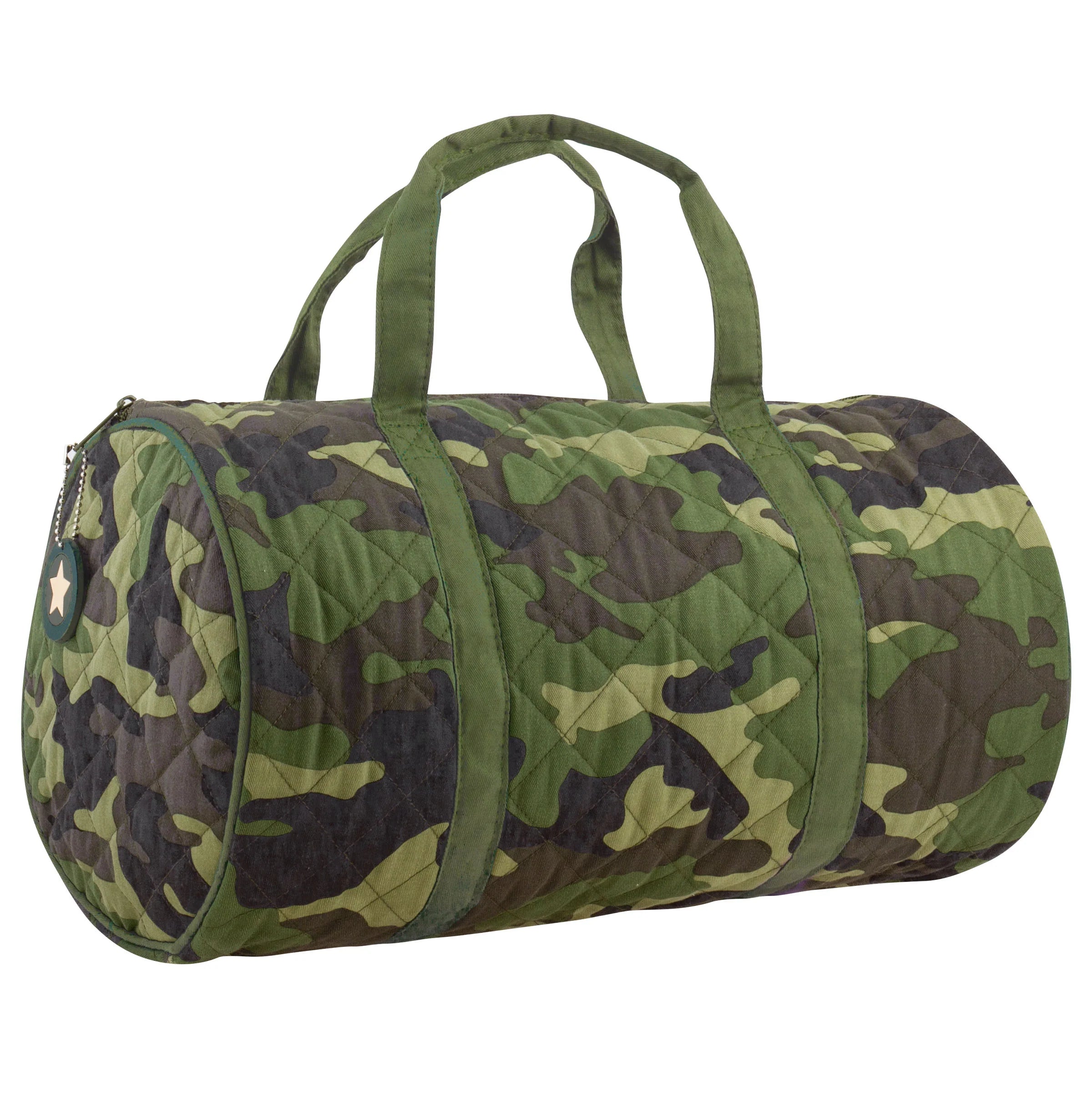 Quilted Duffle Bag - Camo