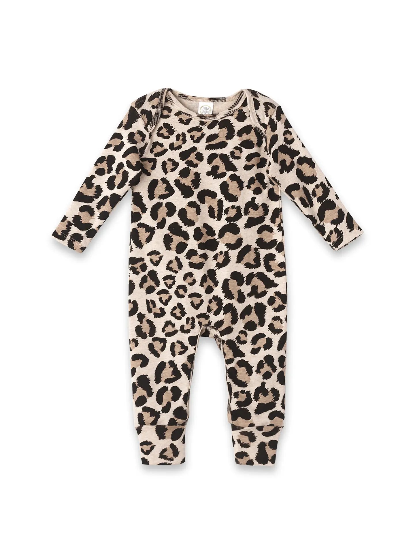 Leopard Longsleeve romper (6-12M)