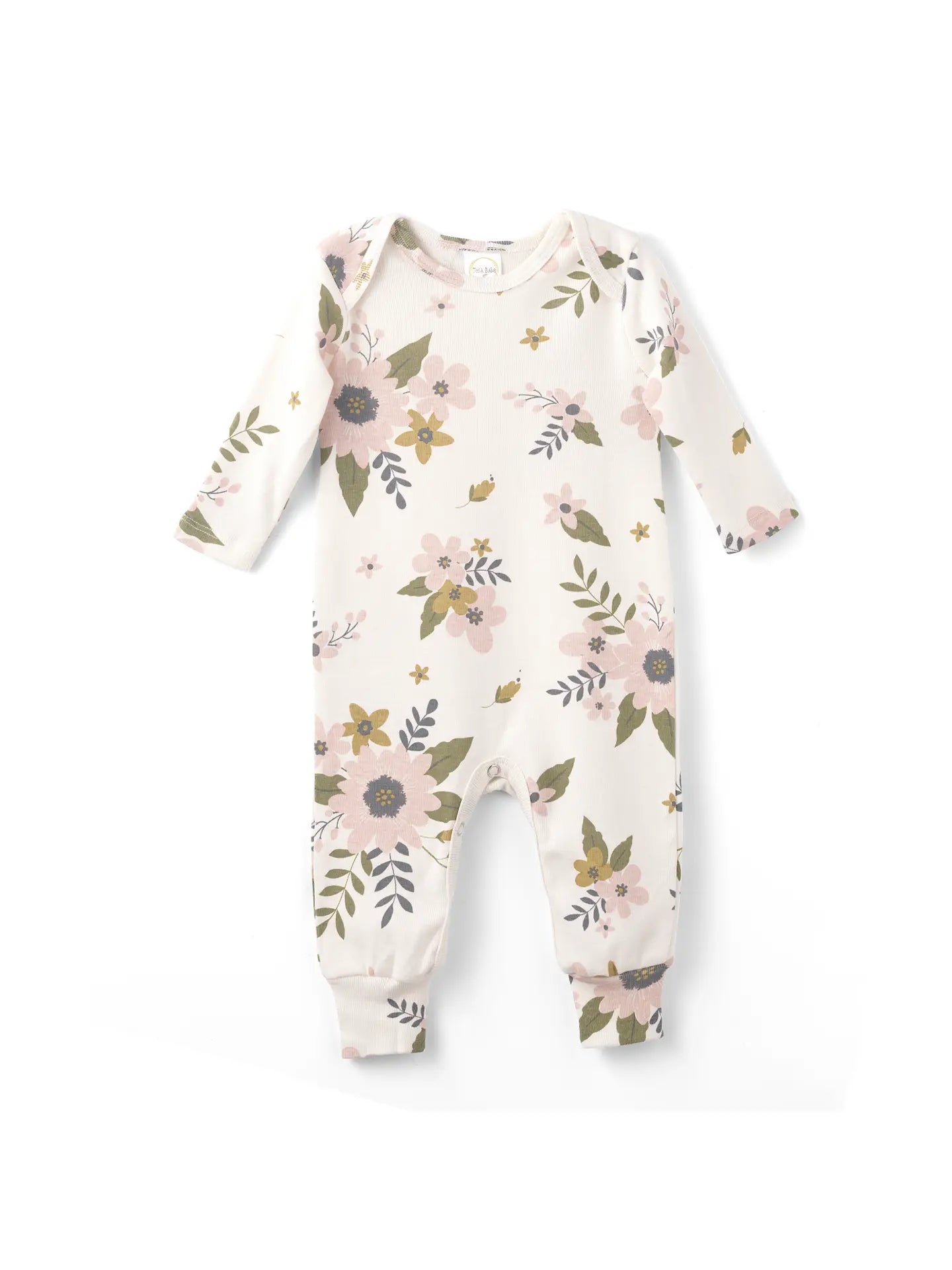 Meadow Flowers Longsleeve romper (6-12M)